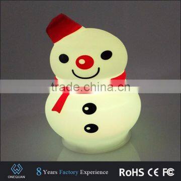 Christmas Gift Jelly Silicone Cover Cordless Table Led Lamp With Battery photo-2