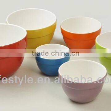 6 Pieces Colored Mixing Bowl Set photo-5