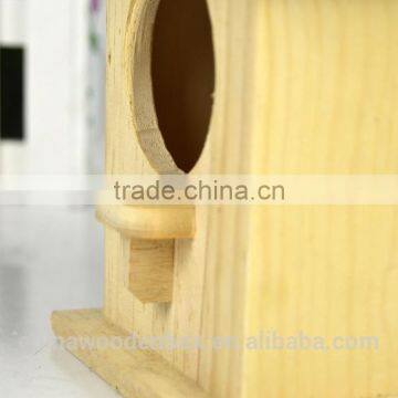 Wholesale Natural Pine Wood Bird Houses photo-4