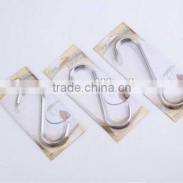 Meat Hook, S hook,kitchen s hook with chrome plating