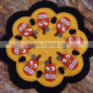 trendy high quality and eco friendly new products felt wholesale desk mat on alibaba express made in china for halloween