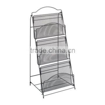 Wholesale morden design goods shelf magazine cardboard display rack