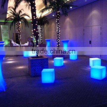 rechargeable colorful waterproof LED stool light ES001