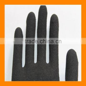 15 Gauge Nylon Spandex Liner Maxiflex Sandy Nitrile Grip Gloves photo-4