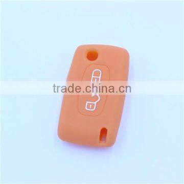 Silicone Rubber Remote Key Case, Key Cover for Citroen Peugeot ,307,308(2 Buttons) photo-2