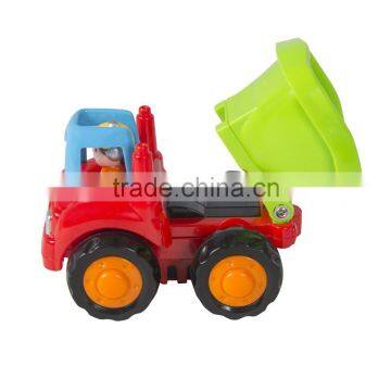 Push and Go Friction Powered Car Toys,Tractor, Bull Dozer Truck, Cement Mixer, Dump Truck From ICTC Factory photo-2