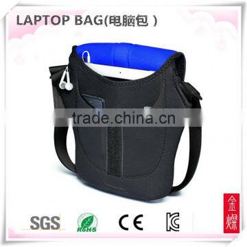 Factory wholesale custom neoprene laptop Messenger Bag