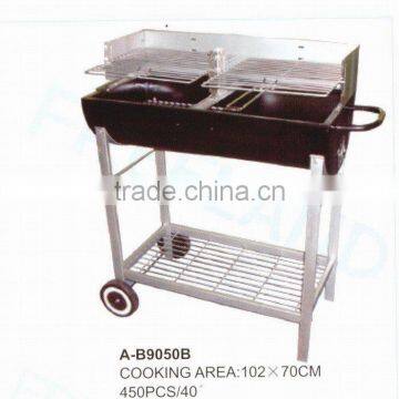 charcoal barbecue