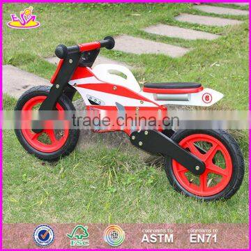 2015 Exhibition Item Wooden Toy Bike for Kids,Promotion Gift Wooden Balance Bike,High Quality Children Wooden Bike Toy W16C013 photo-4