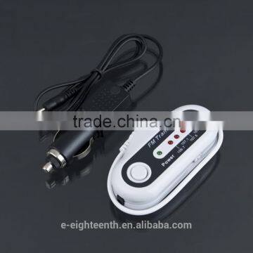 4 Channel Wireless Audio FM Transmitter Car Charger for Pod MP3 MP4 FO