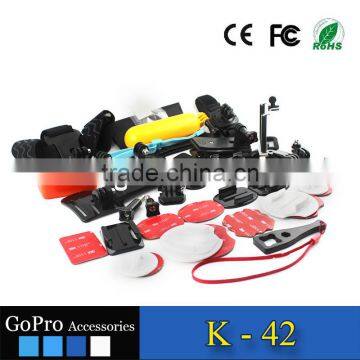 2017 Kit Used for Gopros Heros 4 Accessories Bundle of Camera Cases Sport Camera photo-3