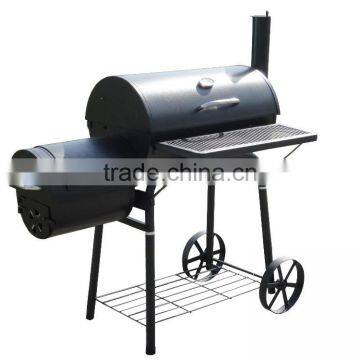 Chimney BBQ / BBQ Grill / Smoker BBQ Deluxe Charcoal BBQ Grill With Trolley photo-2