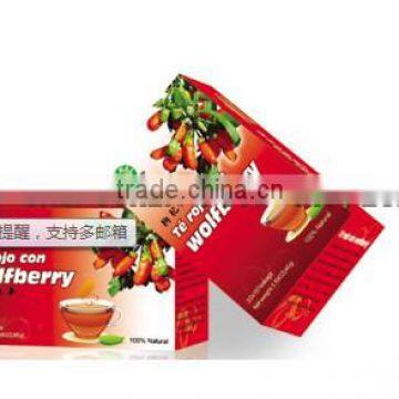 Wolfberry Black Teabag, flavor teabag, fruit tea