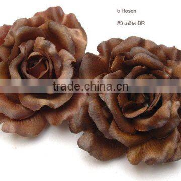 Flower head Rosen Rose 8.5 cm (3 inch) autum and winter colors