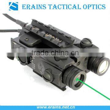 New Military standard Tactical LED light with Green laser sight combo (FDA certified)