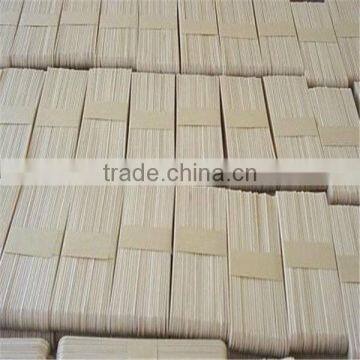 Chinese Supplier 100% White Birch Wooden Popsicle Sticks