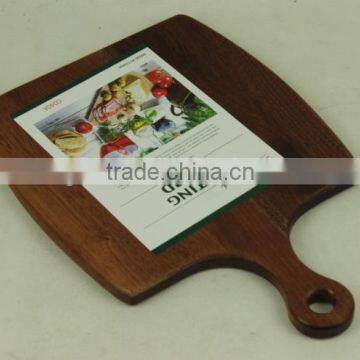 Handmade Wooden Plate Rounded Plate photo-4