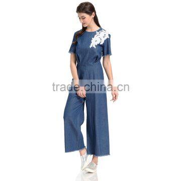 Domin Fashion Latest Denim Styles Jumpsuits Women 2016 photo-4