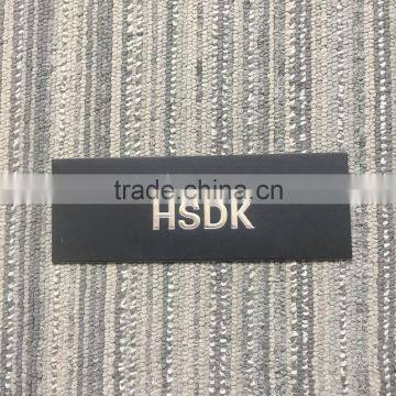 2017 Customized Logo Hot Stamping Paper Hang Tags With Embossed Technology photo-2
