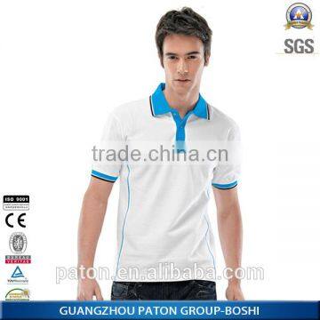 Embroidered Mens' Cotton Polo Shirt Of Short Sleeve photo-2