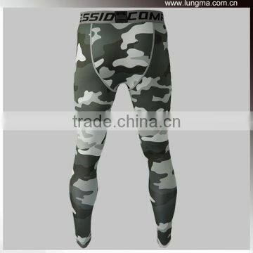 Polyester Dri Fit CAMO Compression Tights