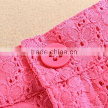 Latest High Quality Mom and Bab Branded Girls Shorts Woven Design photo-4