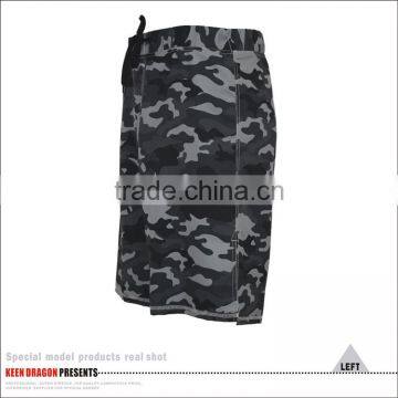 High Quality Classic Camo Knit Custom Printed Spandex Beach Shorts photo-4