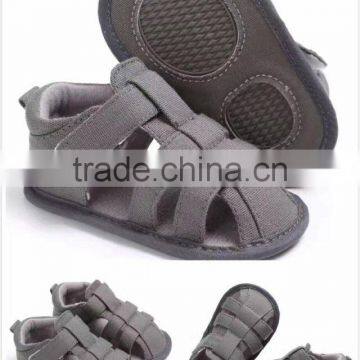2017 Cheap Fashion Blue Baby Walker Shoes Baby Boys Shoes Gray Children First Walker Toddler Summer Sandals photo-5