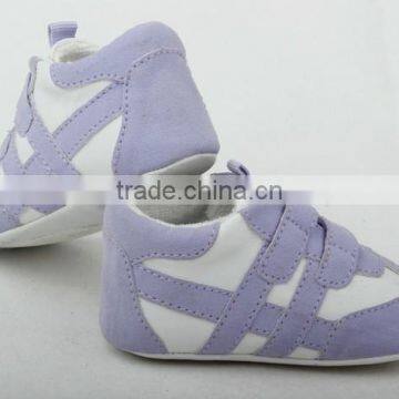 Wholesale Breathable Purple Soccer Shoes for Babies photo-2