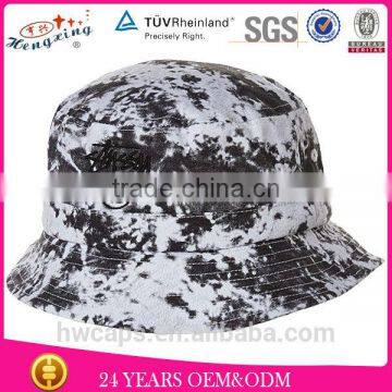 Cool custom funny cheap washed denim bucket hat