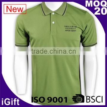 BSCI/ISO9001 China garment industry cheap new design polo shirts size xxxxl