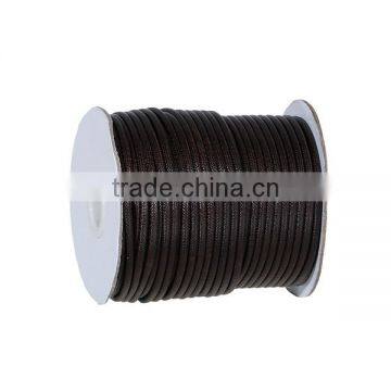 Polyamide Nylon Jewelry Thread Cord Coffee 3mm