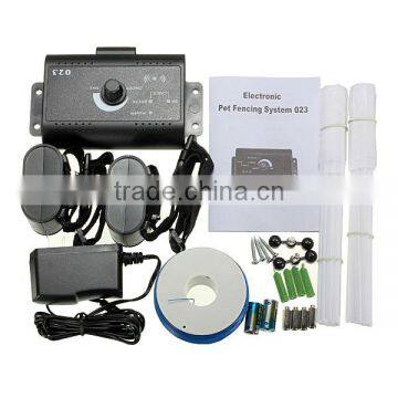 New Hot Sale New Pet Dog Train Control Device Underground Shock Collar In-Ground Electric Fence Fencing System For 2 Dogs photo-2