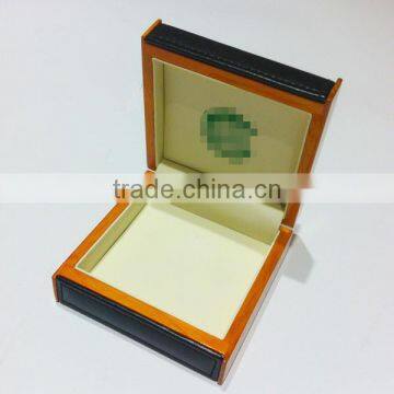 Jewelry Packing Leather Wooden Jewelry Box Necklace Box photo-4