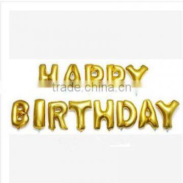 16 Inch Foil Balloon Happy Birthday Letter Balloon For Sale photo-4