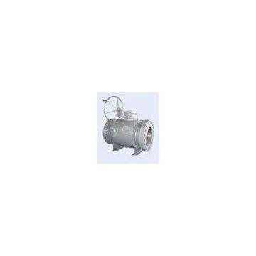 Manual Forged Trunnion Ball Valve , Oil Industry DN50 - DN900 Valve