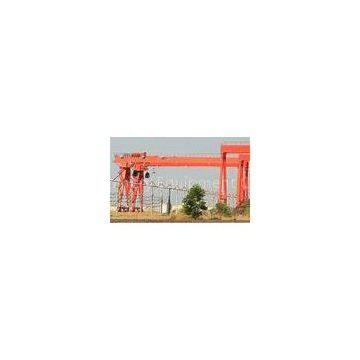 16 ton / 10 ton Heavy Duty Double Girder Electric Gantry Crane For Scrap Yard And Outdoor Area