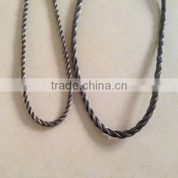 basalt fiber twisted rope/heat resistance basalt fiber sealing rope