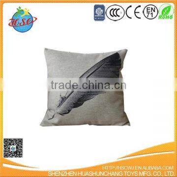 new design cotton linen throw pillow