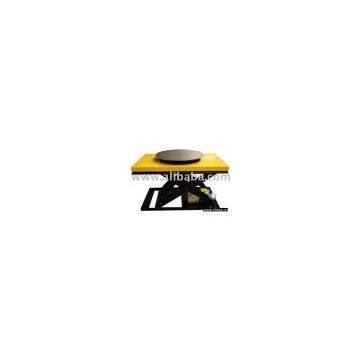 Scissor Lift Table with Turntable