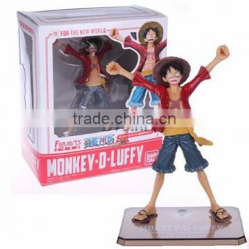 Hot Anime One piece figure toy Luffy action figure wholesale price PVC Luffy dolls Anime action figure