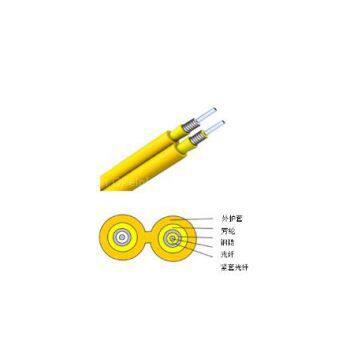 Indoor Optical Fiber Cable Duplex Zipcord Armored Cable