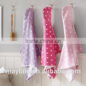 Cute Dots Baby Bath Towels Wrap