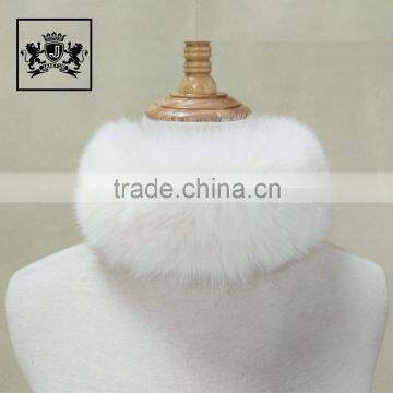 Hot Saling Soft Warm Fox Fur Circle Scarf Great Gift For Winter