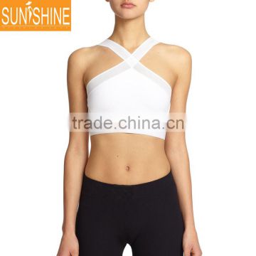 Women Sexy Yoga Wear Top Workout Bra Custom Design Yoga Bra With Private Label