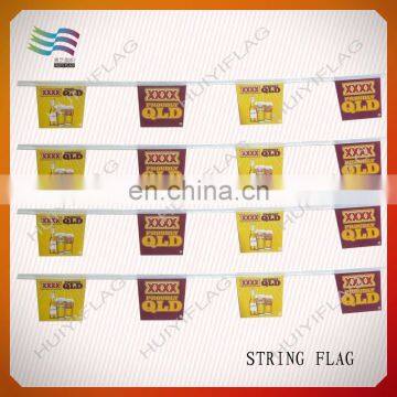 string flags plastic flags print string pennant string flag