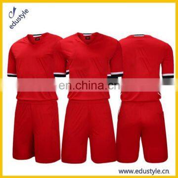 Wholesale Custom Printing Mens Red Soccer Tracksuit