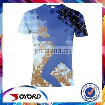 Custom sublimation men running shirts