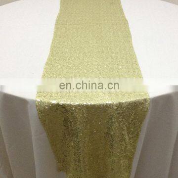 High Quality Glitter embroidered table runner