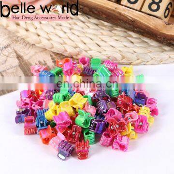 wholesale fashion kids colors pearly small mini size plastic hair claws